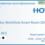 Тонированная мультифокальная линза для очков Hoya Hoyalux WorkStyle Smart Room 200/400 1.6 Color HVLL BLC, рецептурная, Sph 6.00 — -13.00, Cyl 0.00 — 6.00