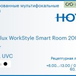 Тонированная мультифокальная линза для очков Hoya Hoyalux WorkStyle Smart Room 200/400 1.6 Color HVLL UVC, рецептурная, Sph 6.00 — -13.00, Cyl 0.00 — 6.00