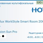 Тонированная мультифокальная линза для очков Hoya Hoyalux WorkStyle Smart Room 200/400 1.5 Color Hi-Vision Sun Pro, рецептурная, Sph 6.00 — -8.00, Cyl 0.00 — 6.00