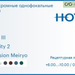 Фотохромная линза для очков с поддержкой аккомодации Hoya Sync III 1.6 Sensity 2 Hi-Vision Meiryo, рецептурная, Sph 6.00 — -10.00, Cyl 0.00 — 6.00