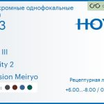 Фотохромная линза для очков с поддержкой аккомодации Hoya Sync III 1.53 Sensity 2 Hi-Vision Meiryo, рецептурная, Sph 6.00 — -8.00, Cyl 0.00 — 6.00