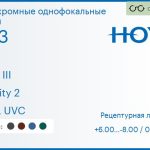 Фотохромная линза для очков с поддержкой аккомодации Hoya Sync III 1.53 Sensity 2 HVLL UVC, рецептурная, Sph 6.00 — -8.00, Cyl 0.00 — 6.00