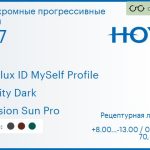Фотохромная прогрессивная линза для очков Hoya Hoyalux ID MySelf Profile 1.67 Sensity Dark Hi-Vision Sun Pro, Sph 8.00 — -13.00, Cyl 0.00 — 6.00