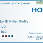 Фотохромная прогрессивная линза для очков Hoya Hoyalux ID MySelf Profile 1.6 Sensity 2 HVLL BLC, Sph 8.00 — -11.00, Cyl 0.00 — 6.00