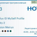 Фотохромная прогрессивная линза для очков Hoya Hoyalux ID MySelf Profile 1.53 Sensity 2 Hi-Vision Meiryo, Sph 6.00 — -8.00, Cyl 0.00 — 6.00