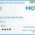 Фотохромная прогрессивная линза для очков Hoya Hoyalux ID MySelf Profile 1.53 Sensity 2 HVLL BLC, Sph 6.00 — -8.00, Cyl 0.00 — 6.00