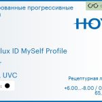 Тонированная прогрессивная линза для очков Hoya Hoyalux ID MySelf Profile 1.5 Color HVLL UVC, Sph 6.00 — -8.00, Cyl 0.00 — 6.00